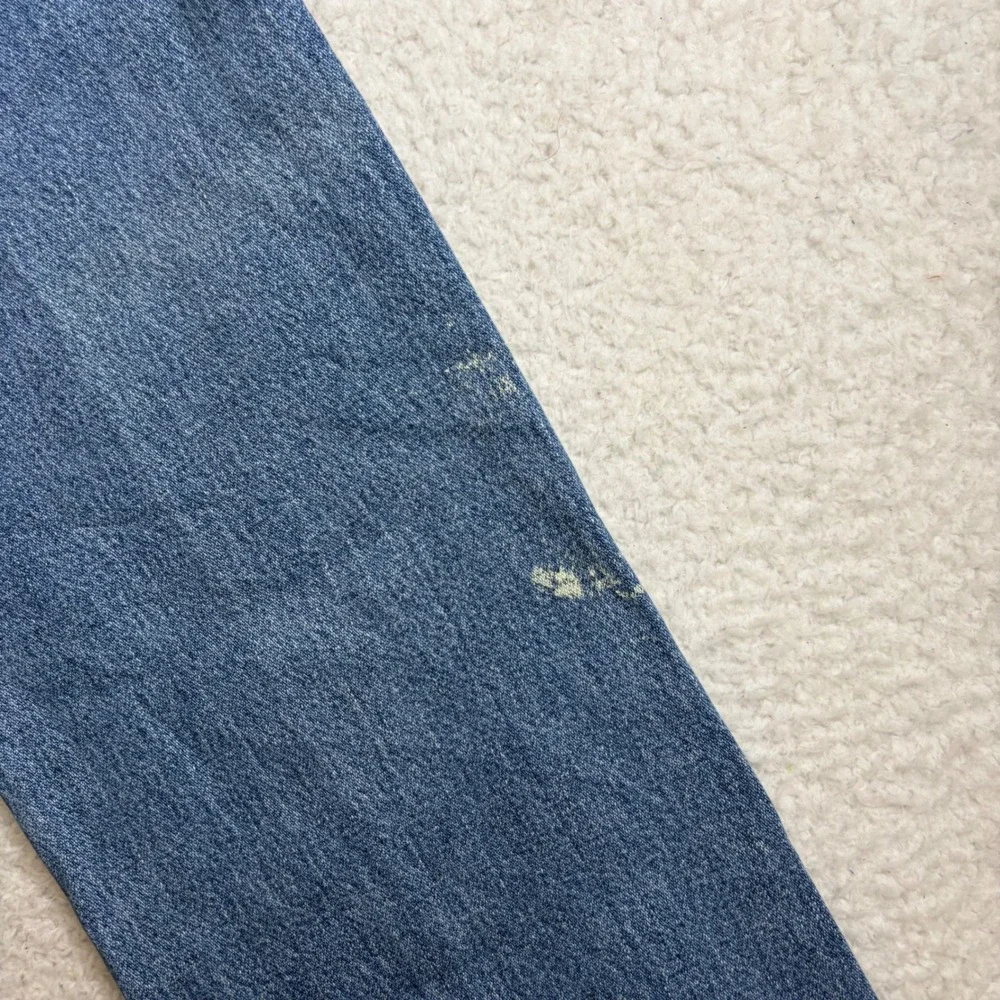 Wrangler George Strait Cowboy Cut Jeans Mens 34x37 Blue Denim Straight 13MGSHD